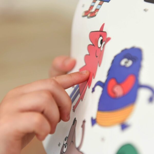 Poppik - Gran Póster de Pegatinas "Las Emociones" - Imagen 8